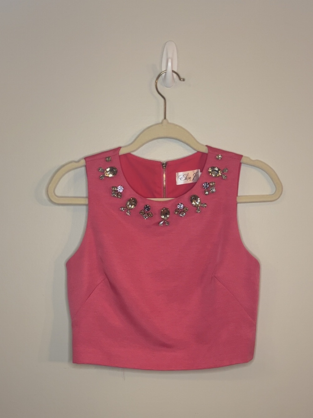 Embellished Pink Eliza J two piece set
